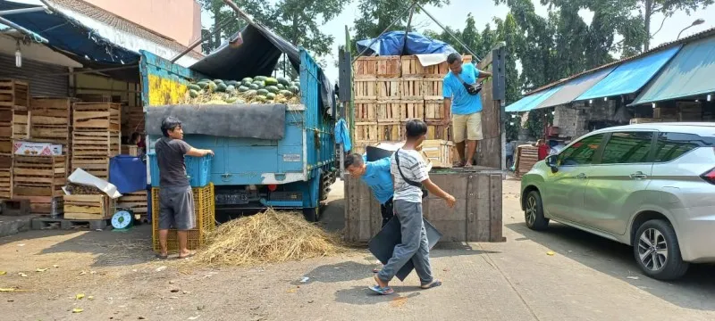 Ilustrasi Foto di Pasar Tanah Tinggi, Kota Tangerang, Senin (10/1/2022) [ist]