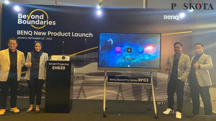 Foto : Benq Indonesia meluncurkan produk proyektor dan monitor di Jakarta.