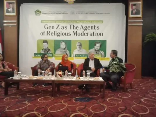 Foto : Gen Z as the Agent of Religious Moderation dalam International Conference on Religious Moderation di Universitas Gadjah Mada (UGM), Yogyakarta. (Ist.)