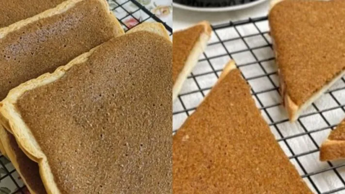 Resep Roti Boy Toast yang viral. (Kolase/Ist)