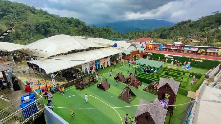 Tempat rekreasi Wahana Alam Parung, Tasikmalaya, Jawa Barat. (Ist)