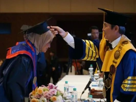 Foto: Institut Teknologi PLN (IT PLN) meluluskan 639 mahasiswa magister, sarjana dan ahli madya yang telah menyelesaikan masa studinya. Hal ini ditandai dengan upacara Wisuda ke-43 yang dilaksanakan di Gedung Sasana Kriya Taman Mini Indonesia Indah (TMII), Jakarta Timur. (Ist.)