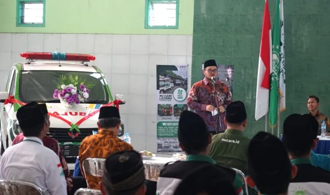 Dua kabupaten di Jawa Timur mendapat bantuan ambulans hasil shadaqah melalui LAZISNU PBNU. (Ist)