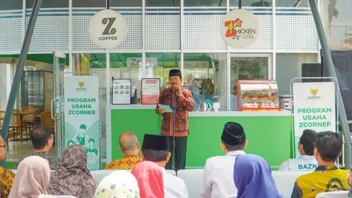 Foto: Ecorner Baznas di Rest Area KM 72 A Tol Cipularang, Purwakarta, Jawa Barat, diluncurkan. (Ist.)