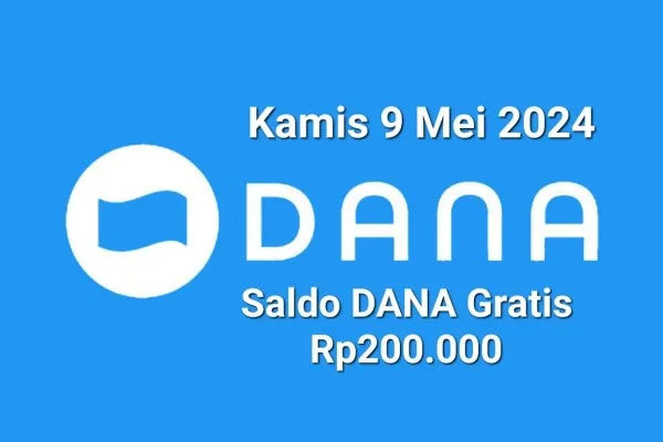 Buktikan sendiri klaim saldo DANA gratis Rp200.000 Kamis 9 Mei 2024 langsung masuk dompet digital melalui cara ini, cek sekarang. (Poskota/Gabriel Omar Batistuta)