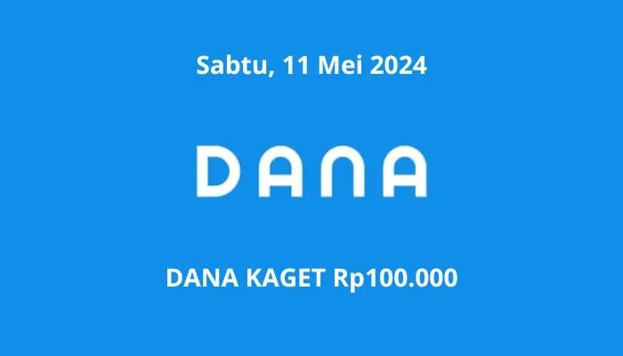 Klaim DANA kaget Rp150.000 melalui link satu ini Sabtu 11 Mei 2024 langsung masuk dompet digital, cek sekarang. (Poskota/Gabriel Omar Batistuta)