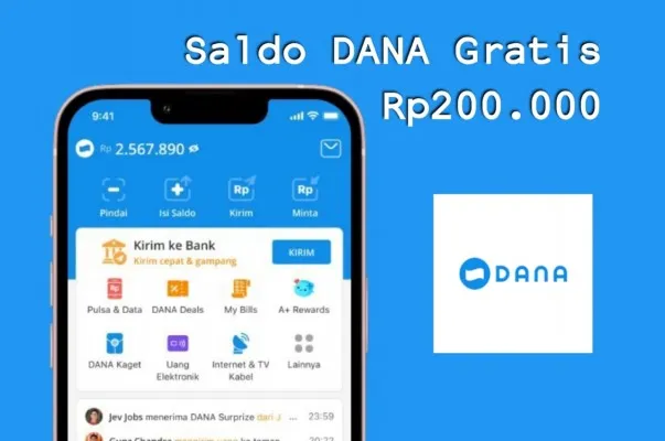 Berikut 3 aplikasi game penghasil saldo DANA gratis hingga Rp200.000.