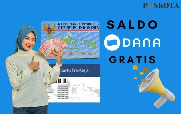 Pemilik nomor E-KTP dan KK yang dinyatakan lolos akan menerima bantuan saldo DANA gratis Rp3.500.000 dari subsidi Pemerintah untuk mengikuti pelatihan Prakerja gelombang 70.(Edited by: Mutia Dheza Cantika/Poskota)