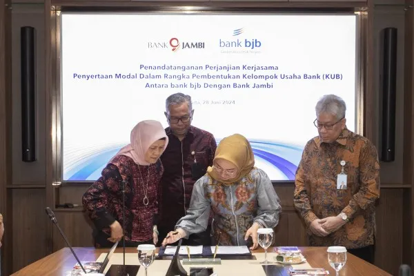 MoU bank bjb dengan Bank Jambi. dok bank bjb