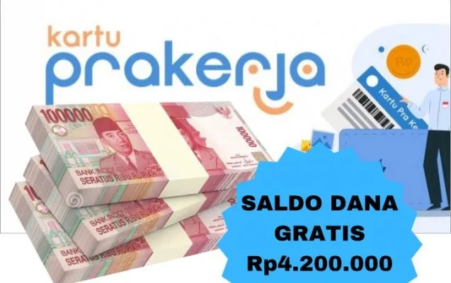 Saldo DANA gratis Rp4.200.000 dari pemerintah sebentar lagi cair, siapkan dompet elektronik kamu untuk mengklaimnya. (Poskota/Syania Nurul Lita Baikuni)