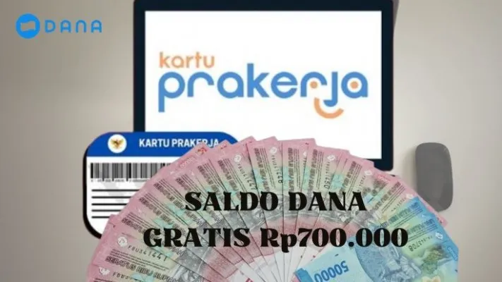 Saldo DANA gratis Rp700.000 telah cair ke dompet elektronik anda dari pemerintah, cek informasi klaimnya di sini. (Poskota/Syania Nurul Lita Baikuni)