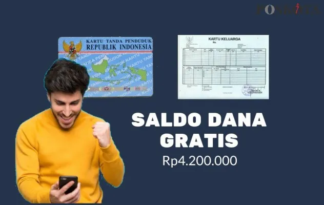 NIK KTP dan KK Anda yang lolos daftar penerima saldo DANA gratis  Rp4.200.000 bantuan subsidi program Kartu Prakerja gelombang 70.(Edited by: Mutia Dheza Cantika/Poskota)