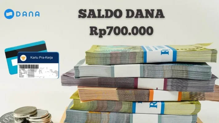 Selamat anda yang lolos berhak klaim saldo DANA Rp700.000 dari pemerintah akan masuk dompet digital sekarang, cek informasinya di sini. (Poskota/Syania Nurul Lita Baikuni)