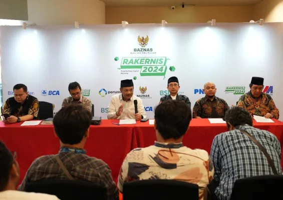 Foto: Baznas menggelar Rakernis Transformasi Digital Nasional dan Zakathon 2024. (Dok. Baznas)