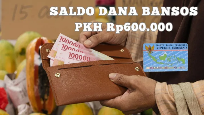 NIK di KTP dan KK atas nama kamu terverifikasi menerima saldo dana Rp600.000 dari subsidi bansos PKH Oktober tahap 4 2024. (Poskota/Syania Nurul Lita Baikuni)