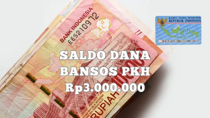 NIK e-KTP anda terverifikasi menerima saldo dana Rp3.000.000 dari subsidi bansos PKH 2024 cair via Rekening Himbara. (Poskota/Gabriel Omar Batistuta)