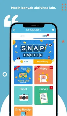 Aplikasi penghasil uang Snapcart beri saldo DANA gratis hingga Rp150.000 kepada penggunanya. (Google Play Store)