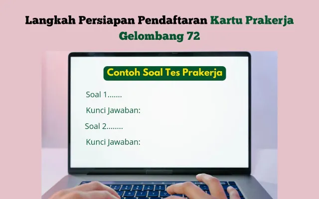 Latih diri kamu untuk menjawab sola tes Prakerja untuk raih insentif hingga Rp700.000. (Poskota/Syifa Luthfiyah)