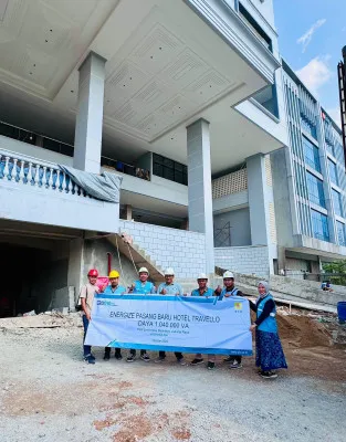 Foto: PLN UID Jakarta Raya melistriki Hotel Travello sebesar 1.040 kVA, PLN UID Jakarta Raya berkomitmen terus mendukung sektor pariwisata. (Dok. PLN)