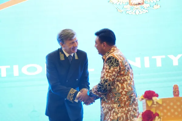 Foto: Menko Polkam Budi Gunawan menghadiri National Day Federasi Rusia di Hotel berbintang kawasan Jakarta. (Dok. Kemenko Polkam)