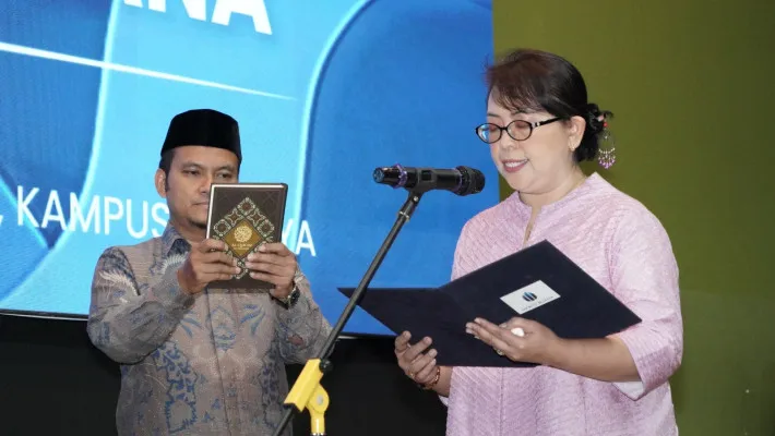 Foto: Dr. Irmulansati Tomohardjo, SH., M.Si., dilantik sebagai Wakil Rektor Bidang Kemahasiswaan dan Kerjasama Universitas Mercu Buana (UMB). (Dok. Universitas Mercu Buana)