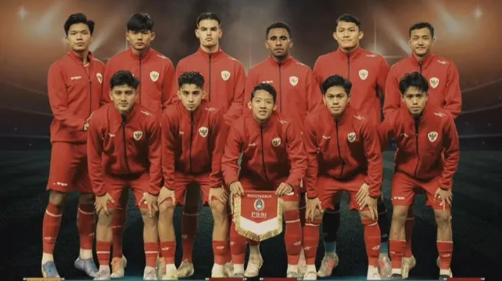 Skuad Timnas Indonesia U-22. (TikTok Mas Fer)