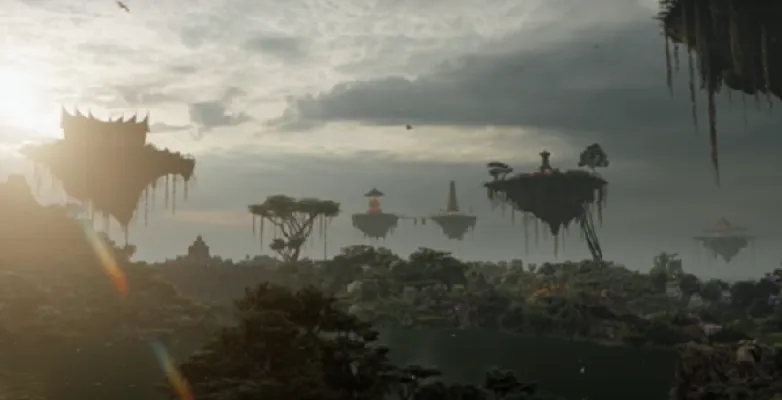 Cuplikan CGI dalam video Wonderland Indonesia. (foto: tangkapan layar YouTube/ Alffy Rev)