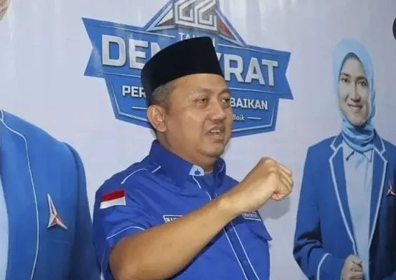 Ketua DPC Partai Demokrat Serang, Yayan Alfian Nugraha wafat saat pelaksaan Bimibngan Teknis (Bimtek) internal. (Instagram@pdemokratkabserang)