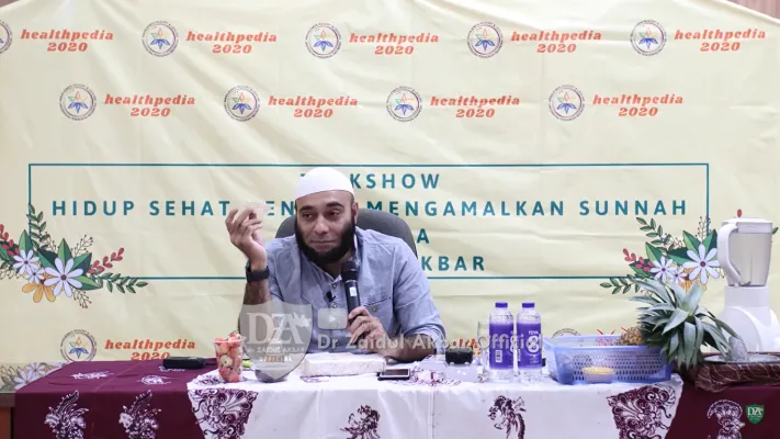 Inilah tips pola makan sehar dari dr Zaidul Akbar untuk sistem pencernaan tubuh kamu yang baik(YouTube/dr Zaidul Akbar)