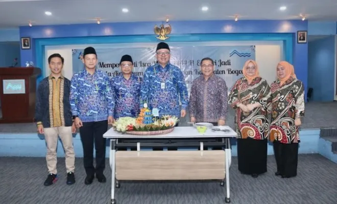 Peringatan HUT Perumda Air Minum Tirta Kahuripan ke 42.(Ist)