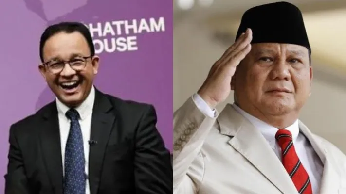 Kolase foto Anies Baswedan dan Prabowo Subianto (Foto: ist.)