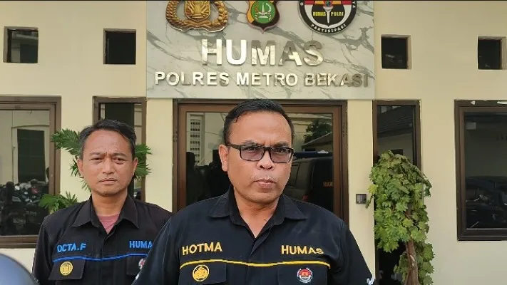 Kasie Humas Polres Metro Bekasi, AKP Hotma Sitompul. (Ist)