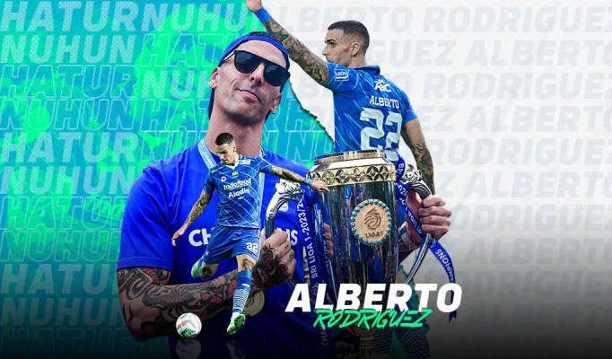 Alberto Rodriguez tak melanjutkan kontraknya bersama Persib Bandung, sosok pemain asal Kroasia Mateo Kocijan menjadi penggantinya. (Foto: Persib Bandung)