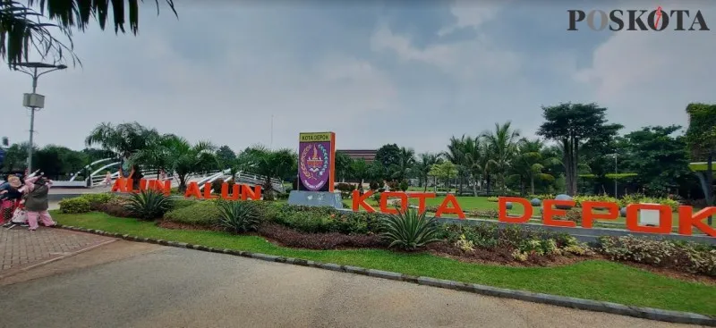 Alun-alun Kota Depok.(angga)