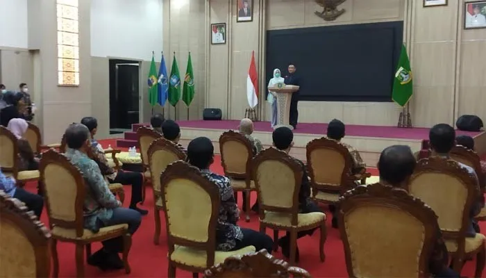 Di Depan Pejabat Eselon II Andika Minta Didoakan Kembali Menjabat (luthfi)