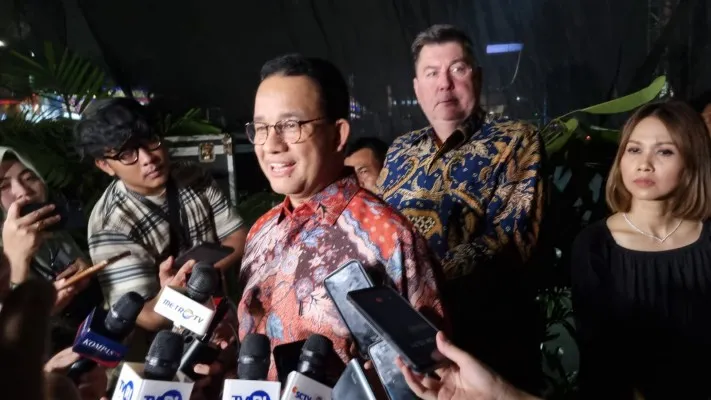 Gubernur Jakarta 2017-2022 dan mantan capres 2024, Anies Baswedan. (Poskota/Pandi)