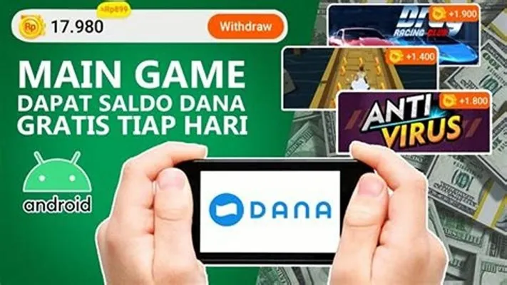 Cara dapat uang gratis dari internet hanya dengan memanfaatkan aplikasi peghasil saldo dana gratis. (foto: ist)