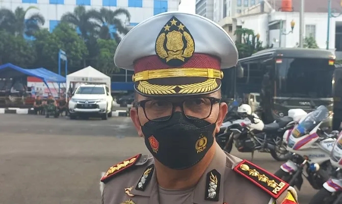 Kombes Sambodo Purnoko Yogo, peserta sudah capai 200, petugas gabungan dikerahkan amankan jalannya balapan Street Race di Ancol. (Foto/pandi)