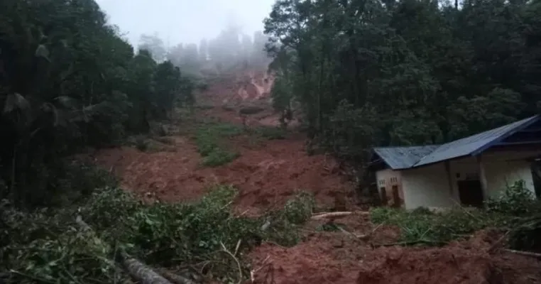 Kondisi banjir di Kabupaten Luwu, Sulawesi Selatan. (BNPB)