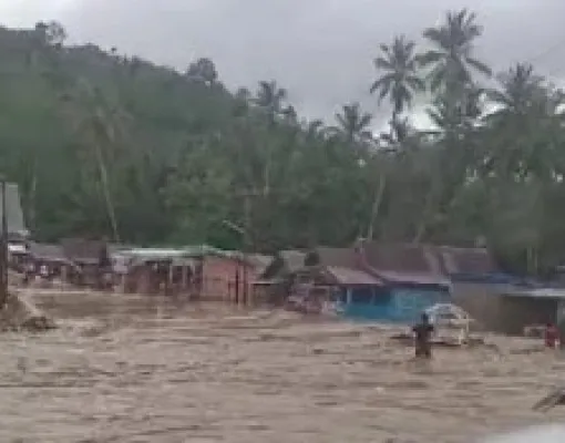 Ribuan rumah terendam di Kabupaten Kolaka. (ist)