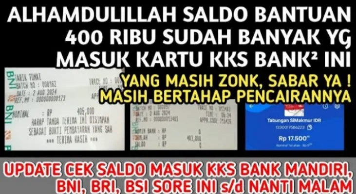 Pemilik NIK E-KTP terdaftar mulai menerima Bansos BPNT PKH tahap ke-4. (Tangkapan Layar Kanal YouTube Diary Bansos)