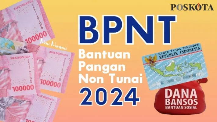 Ilustrasi Bansos BPNT 2024 yang siap cair dinanti oleh kalangan pemegang KKS. (Istimewa/Neni Nuraeni)