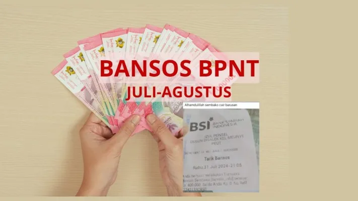 Bansos BPNT Rp400.000 di provinsi Aceh sudah cair, cek rekening KKS Bank BSI ini hari ini Kamis 1 Agustus 2024. (Poskota/Syarif Pulloh Anwari/Diary Bansos)