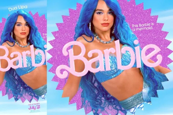 Dua Lipa perankan Barbie Mermaid (Instagram.com/dualipa)