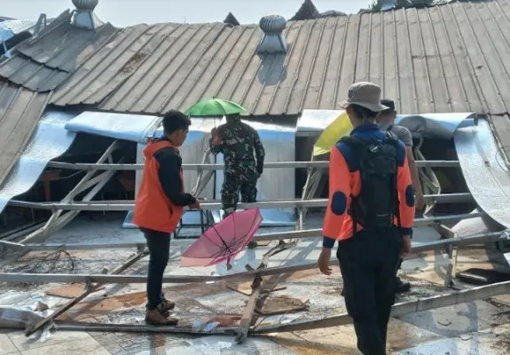 Dampak bencana hodrometereologi di Bandung, Jawa Barat. (ist)