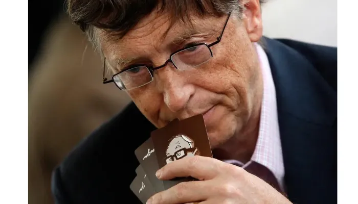 Bill Gates dituduh menjadi dalang wabah cacar monyet. (Reuters/Carlos Barria)