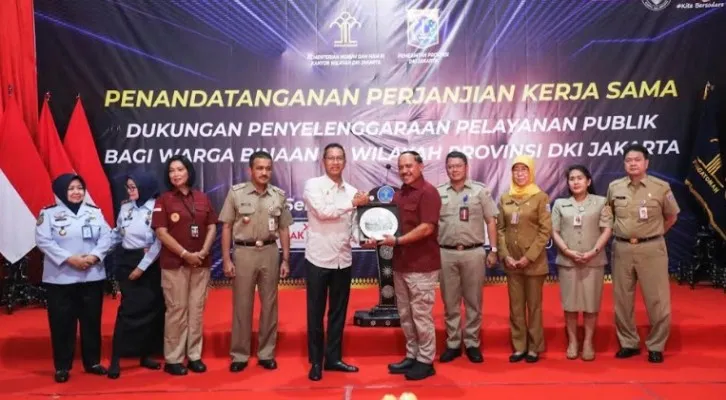 Pemprov DKI Jakarta bekerja sama dengan Kantor Wilayah (Kanwil) Kementerian Hukum dan Ham (Kumham) DKI Jakarta dalam memenuhi pelayanan dan hak Warga Binaan Pemasyarakatan.(Ist)