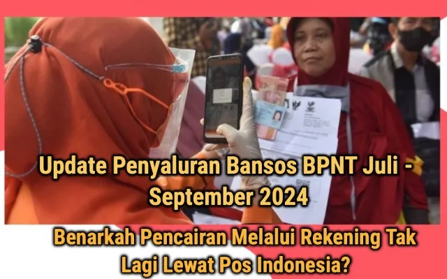 Ilustrasi penyaluran bansos BPNT. (Edited: Dzikrillah Tauzirie/Poskota)