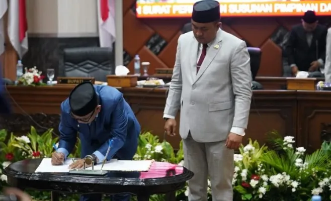 Ketua DPRD dan Bupati Bogor sepakati perubahan anggaran (ist)