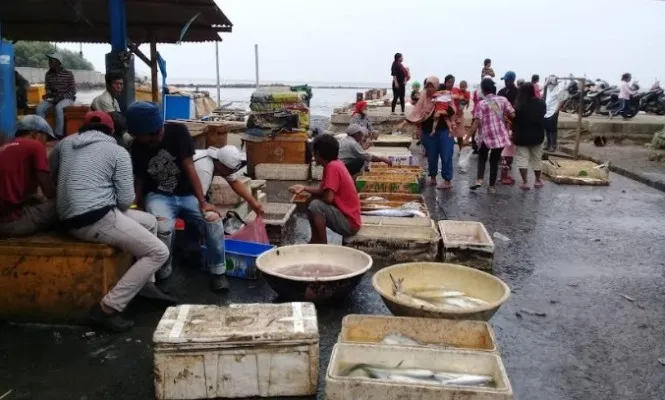 Tempat Pelelangan Ikan Cituis, Kecamatan Pakuhaji, Kabupaten Tangerang. (ist)